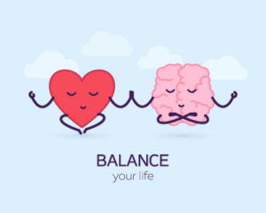 Brain and Heart balance